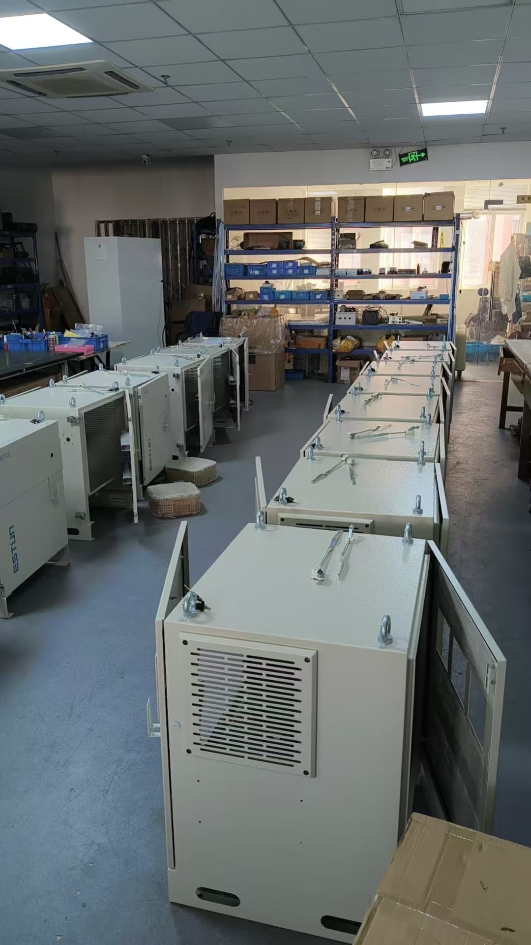 AER factory production line